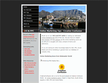 Tablet Screenshot of creativeconfusion.net